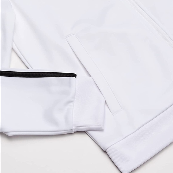 Adidas Boy's Zip Front Iconic Tricot Jacket - Picture 4 of 6